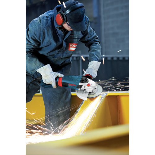 High Performance Large Angle Grinder, 9", 120 V, 15 A, 6500 RPM Southpoint Industrial Supply