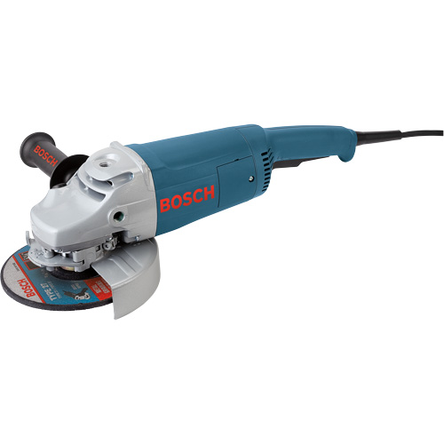 Large Angle Grinder with Rat Tail Handle, 7", 120 V, 15 A, 6500 RPM Southpoint Industrial Supply