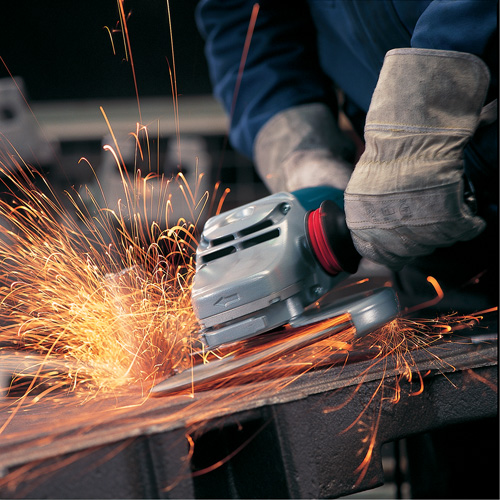 Large Angle Grinder with Rat Tail Handle, 7", 120 V, 15 A, 6500 RPM Southpoint Industrial Supply