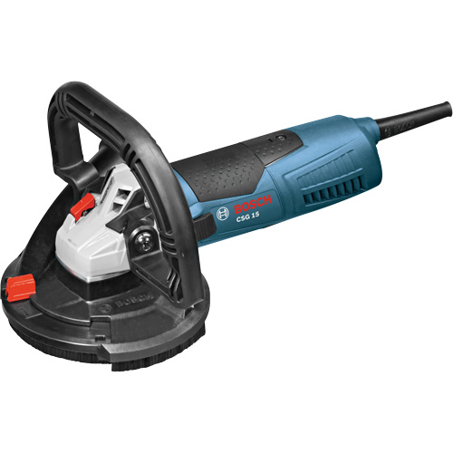 Concrete Surfacing Grinder with Dust-Collecting Shroud Southpoint Industrial Supply