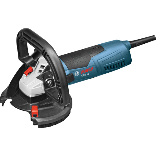 Concrete Surfacing Grinder with Dust-Collecting Shroud Southpoint Industrial Supply