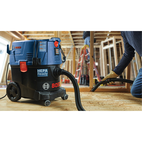 Dust Extractor, Abatement, 9 US Gal. (34.1 Litres) Capacity, Hepa Filtration Southpoint Industrial Supply