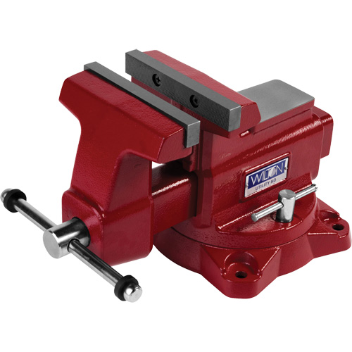 Utility HD Bench Vise, 6-1/2" Jaw Width, 4-1/4" Throat Depth Southpoint Industrial Supply
