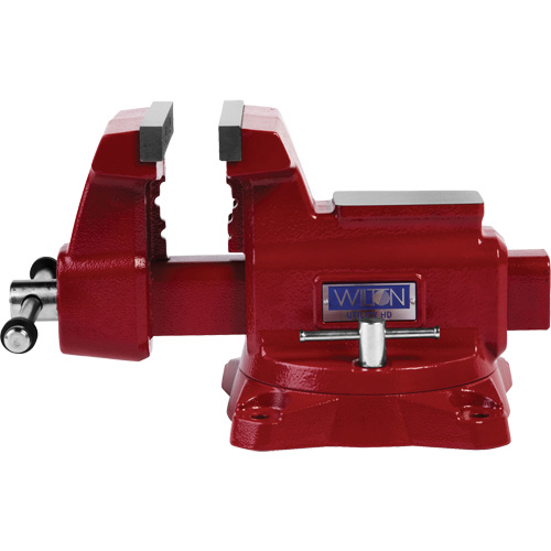 Utility HD Bench Vise, 6-1/2" Jaw Width, 4-1/4" Throat Depth Southpoint Industrial Supply