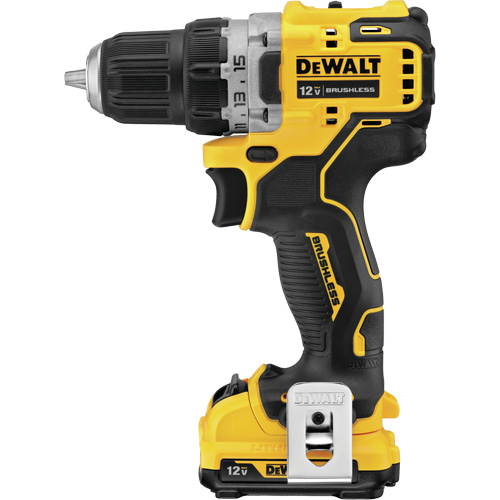 Trousse de perceuse-visseuse avec moteur sans brosse Xtreme, Lithium-ion, 12 V, Mandrin 3/8", Couple 250 UWO Southpoint Industrial Supply