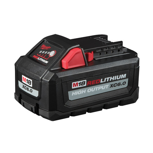 M18 Redlithium High Output 6.0 Battery Pack, Lithium-Ion, 18 V, 6.0 Ah Southpoint Industrial Supply