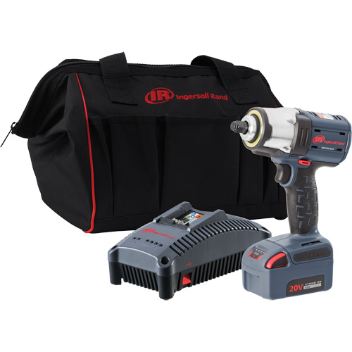 IQv20 Compact Cordless Impact Wrench Kit, 20 V, 1/2" Socket Southpoint Industrial Supply