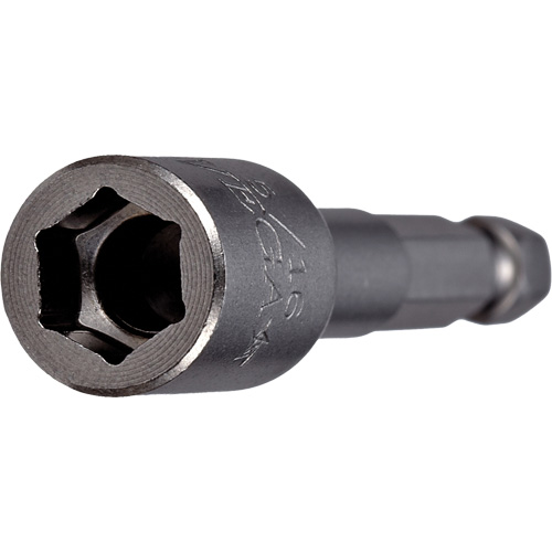 Nutsetter, 7/16" Tip, 1/4" Drive, 2-9/16" L, Non-Magnetic Southpoint Industrial Supply