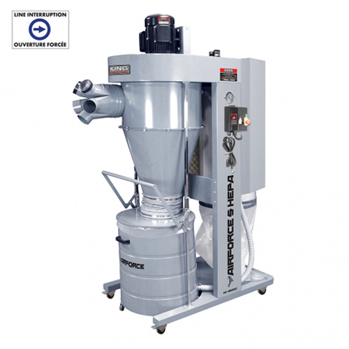 Cyclone d&eacute;poussi&eacute;reur, 35" x 65-1/2" x 91-5/8" Southpoint Industrial Supply