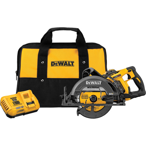 Trousse de scie de type &agrave; cr&eacute;maill&egrave;re FlexVolt, 7-1/4", 60 V Southpoint Industrial Supply