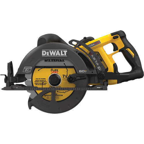Trousse de scie de type &agrave; cr&eacute;maill&egrave;re FlexVolt, 7-1/4", 60 V Southpoint Industrial Supply