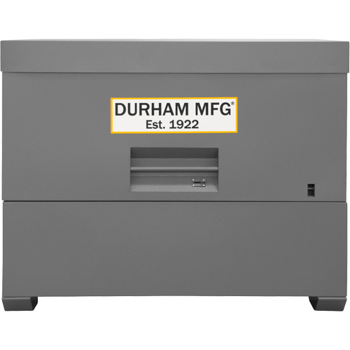 Piano Style Jobsite Storage Box, 60-1/2" W x 34-3/4" D x 49-3/8" H, Grey Southpoint Industrial Supply