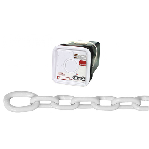 System 3 Anchor Lead Proof Coil Chain, Low Carbon Steel, 5/16" x 75' (22.9 m) L, Grade 30, 1900 lbs. (0.95 tons) Load Capacity Southpoint Industrial Supply