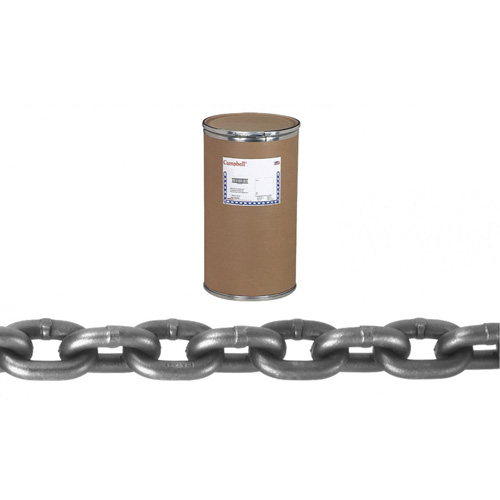 System 8 Cam-Alloy Chain, Alloy Steel, 1-1/4" x 60' (18.3 m) L, Grade 80, 72300 lbs. (36.15 tons) Load Capacity Southpoint Industrial Supply