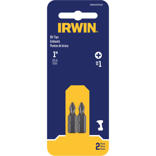 Insert Bits, Phillips, #1, 1/4" Drive Southpoint Industrial Supply