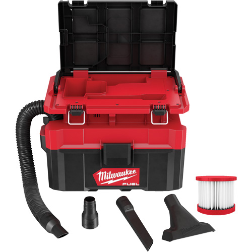 M18 Fuel Packout Wet/Dry Vacuum (Tool Only), 18 V, 2.5 gal. Capacity Southpoint Industrial Supply