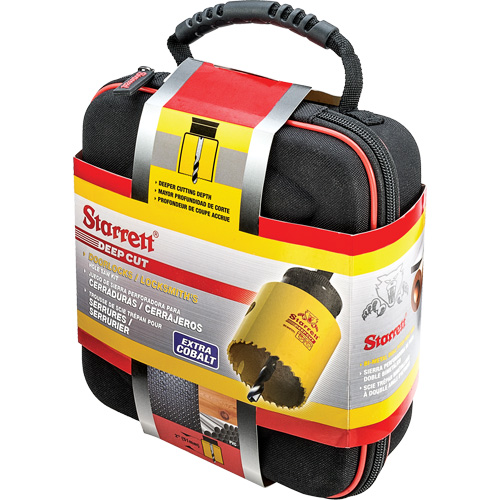 Deep Cut Hole Saw Kit, 9 Pieces Southpoint Industrial Supply