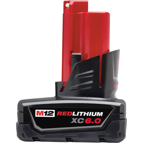 M12 Redlithium XC6.0 Battery, Lithium-Ion, 12 V, 6 Ah Southpoint Industrial Supply