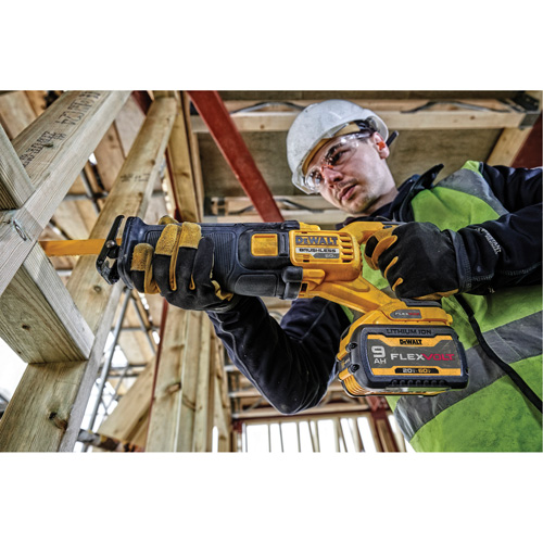 Scie alternative sans balai Max FlexVolt (outil seulement), 60 V, Lithium-ion Bloc-pile, 0-3000 coups/min Southpoint Industrial Supply