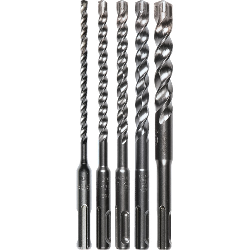SDS-Plus 3-Cutter Bit Set, 5 Pieces, Carbide Southpoint Industrial Supply