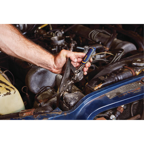 Vise-Grip&reg; Fast Release 10CR Locking Pliers, 10" Length, Curved Jaw Southpoint Industrial Supply