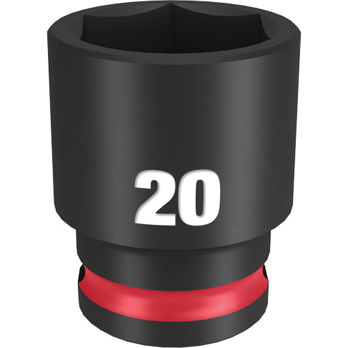 Shockwave Impact Duty Socket, Impact, 2 mm, 3/8" Drive, 6 Points Southpoint Industrial Supply