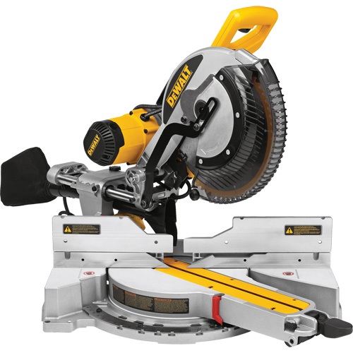 Double-Bevel Sliding Compound Mitre Saw, 12", 15 A, 120 V Southpoint Industrial Supply