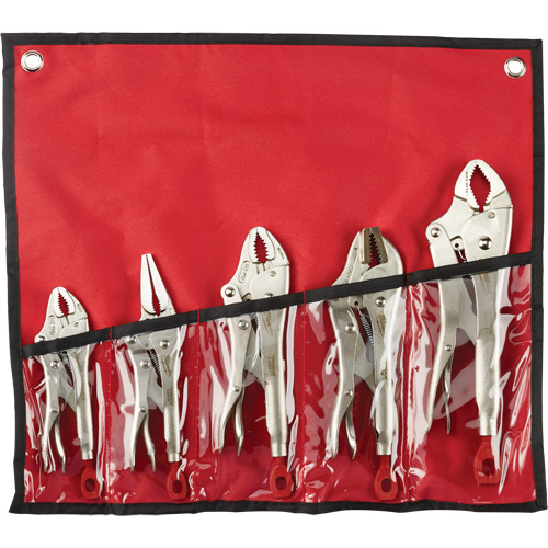 Torque Lock Locking Pliers Kit, 5 Pieces Southpoint Industrial Supply