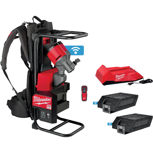 Ensemble vibrateur &agrave; b&eacute;ton &agrave; dos MX Fuel Southpoint Industrial Supply