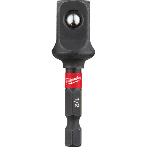 Adaptateur de douille &agrave; chocs Shockwave, 1/4" Prise, Dimension m&acirc;le 1/2", Sph&eacute;rique, 2" lo Southpoint Industrial Supply