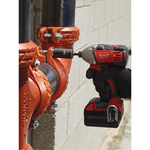 Adaptateur de douille &agrave; chocs Shockwave, 1/4" Prise, Dimension m&acirc;le 1/2", Sph&eacute;rique, 2" lo Southpoint Industrial Supply