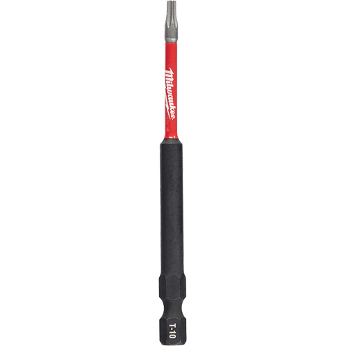 Embout de tournevis Shockwave Impact Duty, Torx, Embout T-10, Prise 1/4", Longueur 3-1/2" Southpoint Industrial Supply