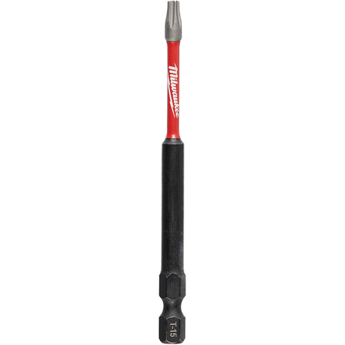Embout de tournevis Shockwave Impact Duty, Torx, Embout T-15, Prise 1/4", Longueur 3-1/2" Southpoint Industrial Supply