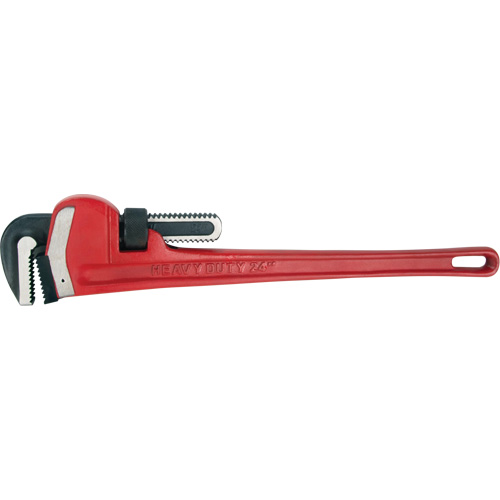 Cl&eacute;s &agrave; tuyaux, Cap des m&acirc;choires 3", Longueur 24", Fini Rev&ecirc;tement en poudre, Prise Ergonomique Southpoint Industrial Supply