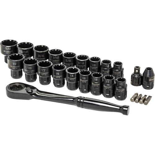 Ensemble d'outils pour m&eacute;canicien, 25 Mcx, Prise de 3/8" Southpoint Industrial Supply