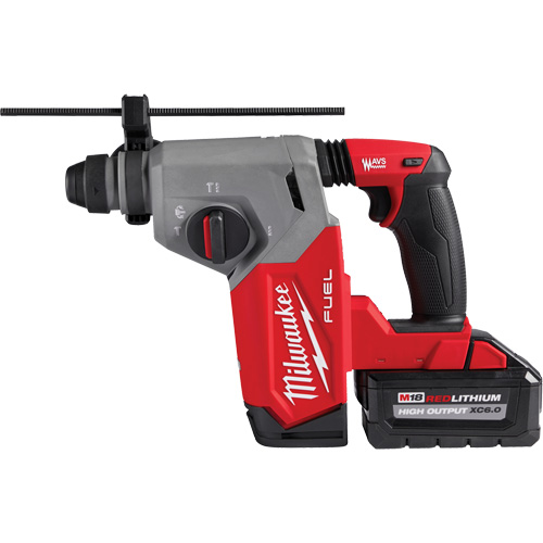 M18 Fuel SDS Plus Rotary Hammer Kit, 18 V, 1", 2 ft-lbs., 1330 RPM Southpoint Industrial Supply
