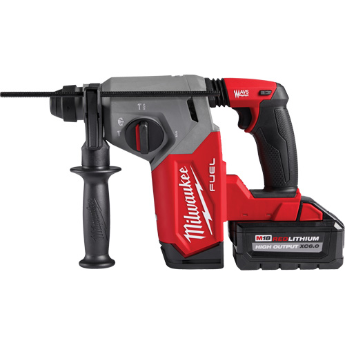 M18 Fuel SDS Plus Rotary Hammer Kit, 18 V, 1", 2 ft-lbs., 1330 RPM Southpoint Industrial Supply