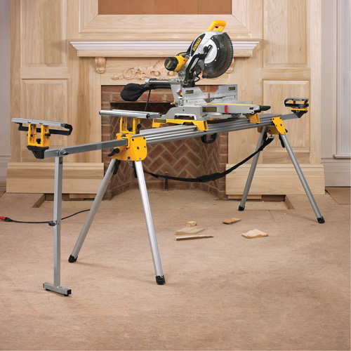 Double Bevel Sliding Compound Mitre Saw with Stand Southpoint Industrial Supply