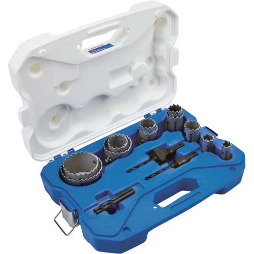 General Hole Saw Set, 11 Pieces Southpoint Industrial Supply