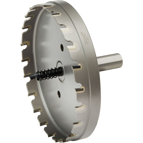 One-Piece Carbide Hole Cutters, 4-1/2", 3/16" Depth of Cut Southpoint Industrial Supply