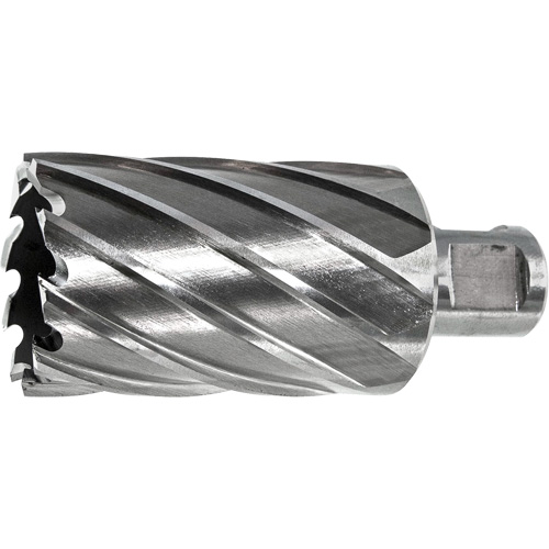 DRILLCO Annular Cutter, 7/16" Diameter, High Speed Steel, 1" Depth of Cut, 3/4" Shank Southpoint Industrial Supply