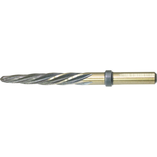 Drillco&reg; Nitro Construction Reamer, 1/2", Spiral Flute, High Speed Steel, Straight Shank Southpoint Industrial Supply