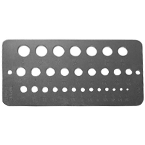 Jauge de foret pour diam&egrave;tre fil Drillco Southpoint Industrial Supply