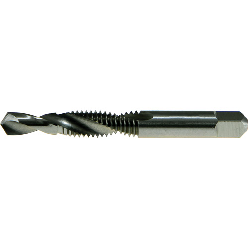 DRILLCO Combined Tap & Drill, 12-28, High Speed Steel Southpoint Industrial Supply