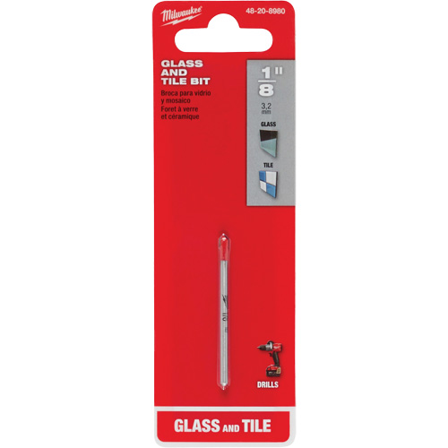 Foret pour verre et carreaux, 1/8", Carbure Southpoint Industrial Supply