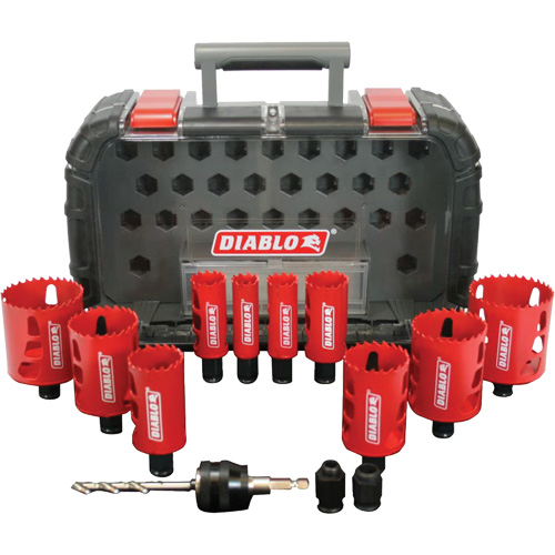 Ensemble de scies-cloches bim&eacute;talliques &agrave; usage g&eacute;n&eacute;ral, 14 morceaux Southpoint Industrial Supply