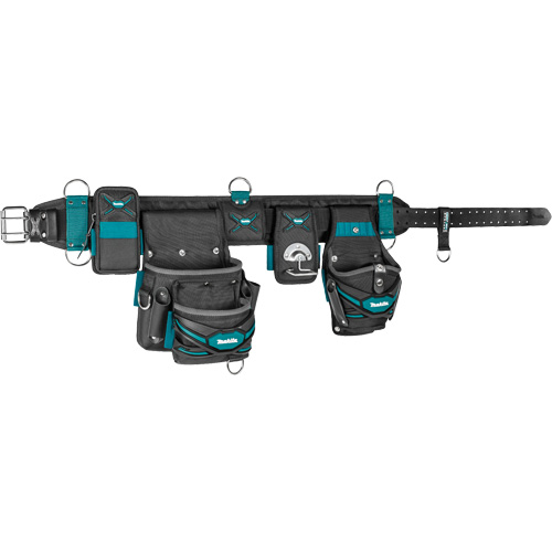 TH3 Ultimate Heavyweight Tool Belt Set, Polyester, Blue/Grey Southpoint Industrial Supply