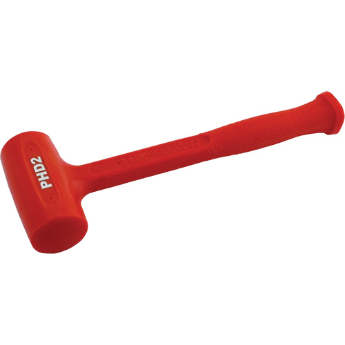 One-Piece Dead Blow Hammer, 1.6 lbs., Smooth Grip, 12-3/4" L Southpoint Industrial Supply