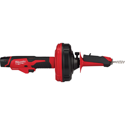 Trapsnake Auger with Cable Drive Automatic Feed & Retract, Powered, 25' Cable Length, 1/4" Cable Diameter Southpoint Industrial Supply