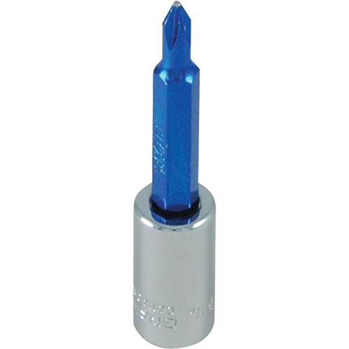 Blue Tip Screwdriver Bit, Phillips, #1, 1/4" Drive Southpoint Industrial Supply